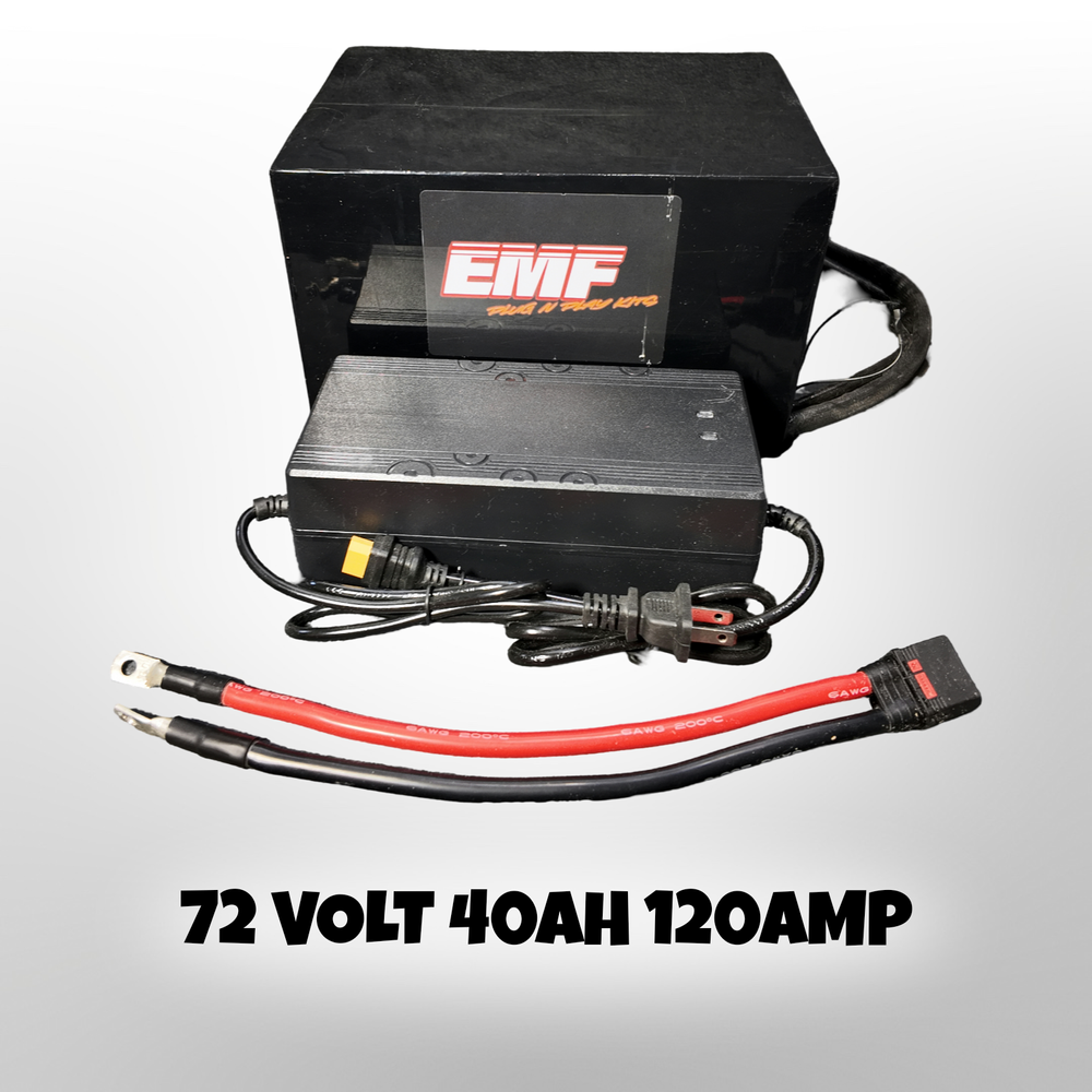 プラマイ 72 Volt 40 AH 80Amp Razor Battery — Electric Moto Family -EMF